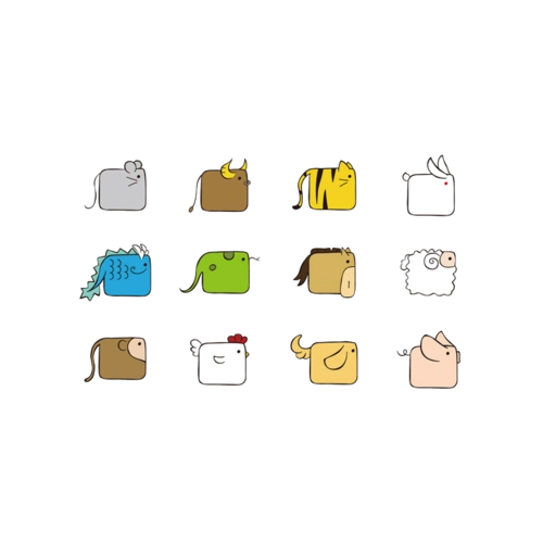 十二生肖图标图片大全