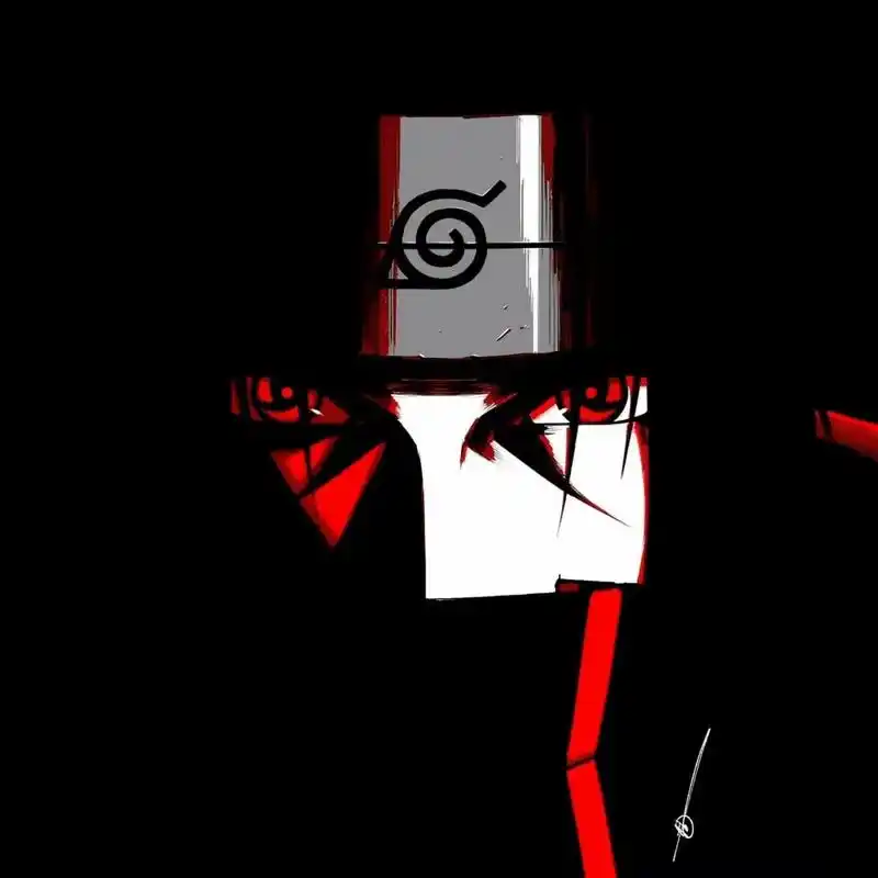 优质火影头像(黑色) 可拿图