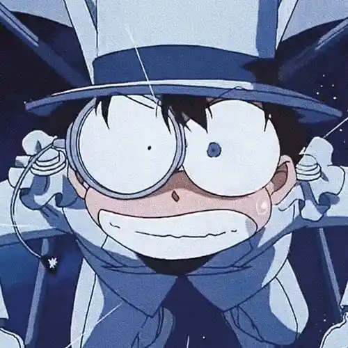 名侦探柯南:100张怪盗基德(黑羽快斗)头像合集,帅呆了~_黑羽快斗_怪盗