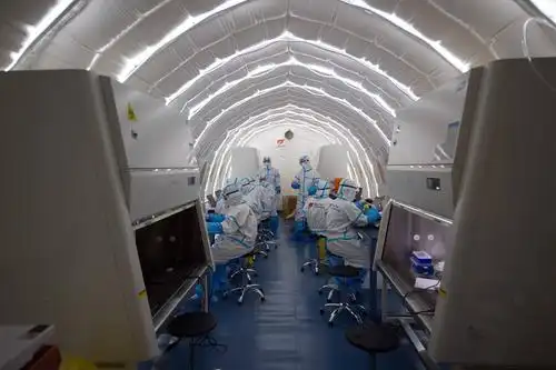 北京首座气膜版"火眼"核酸检测实验室正式运行