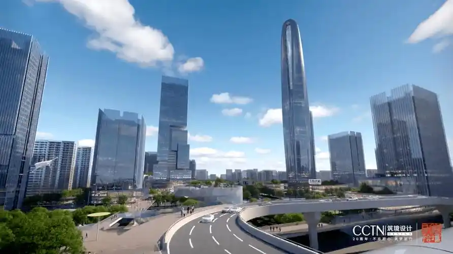 松江最高楼,320米!_新城_米高_制高点