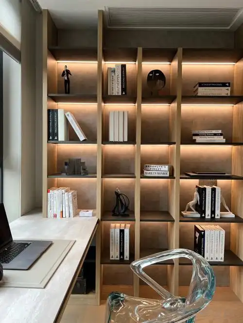 绿城湖镜云庐书房设计#朴森全案设计  #精装修设计  #书房设计