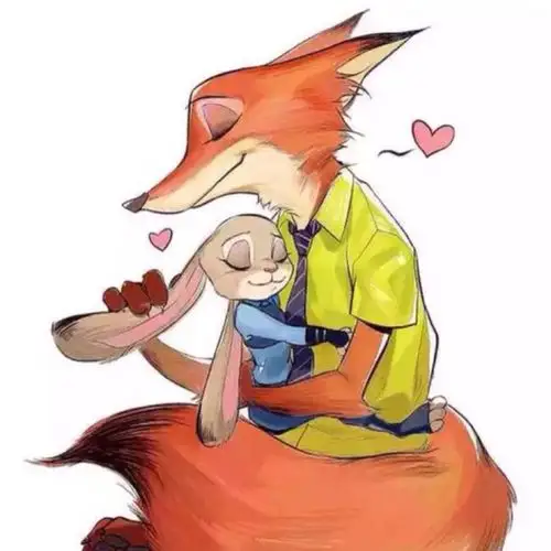 情侣头像 情头超级撩的疯狂动物城找图不易,请礼貌拿图喔侵删致歉谢谢