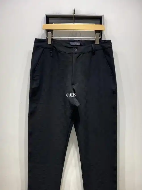 lv路易威登男士棋盘休闲裤