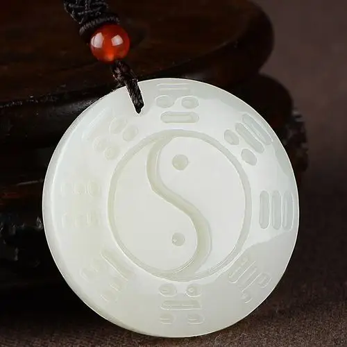 转运八卦时来运转太极天然玉石吊坠 优惠推荐