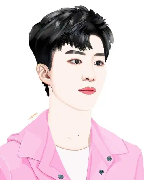 范丞丞超话#范丞丞灵域#/手绘/今晚的月亮是我抛的硬币  两面都是遇见