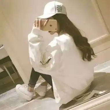 女生头像手机遮脸