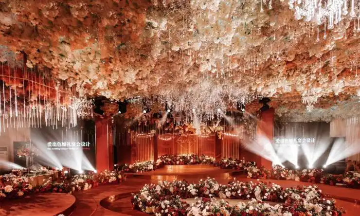 2020年最流行婚礼之橙色系唯美高级感十足