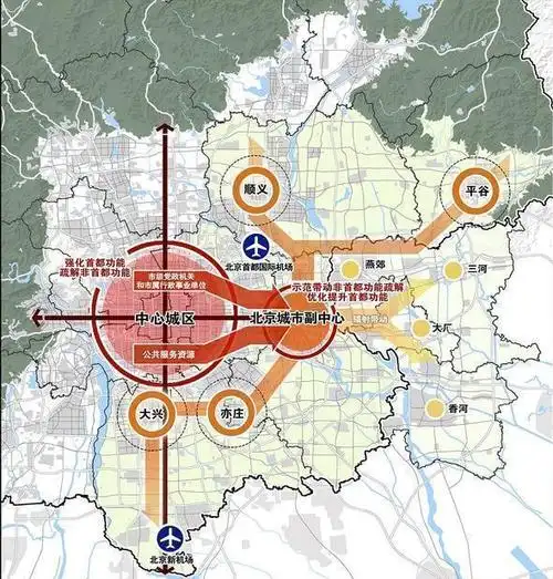 北京城市副中心控规规划范围155平方公里,加上拓展区覆盖通州全区约