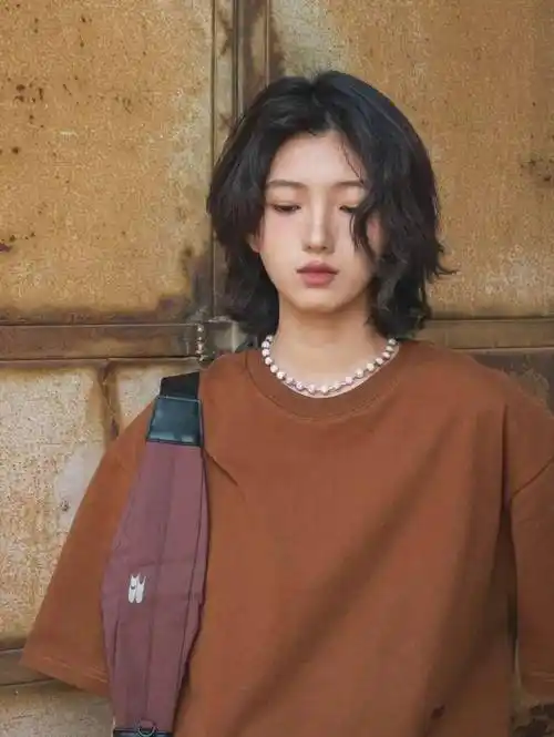 日系短发街头少年感