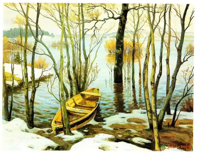 世界著名风景油画作品1