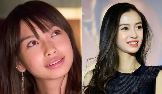 扁平的下巴和额头"平地起高楼"了,前者可能是做了鼻综合,这种整容手术