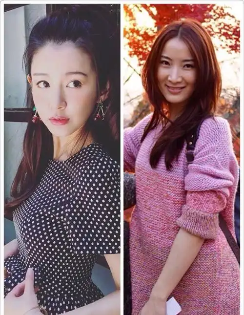 1/6 陈赫前妻许婧性感妩媚,现任妻子张子萱清纯可爱