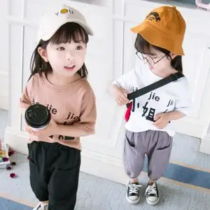 姐弟装0一1岁半女宝宝夏装3女童夏季时髦2套装5潮男童婴儿童衣服4