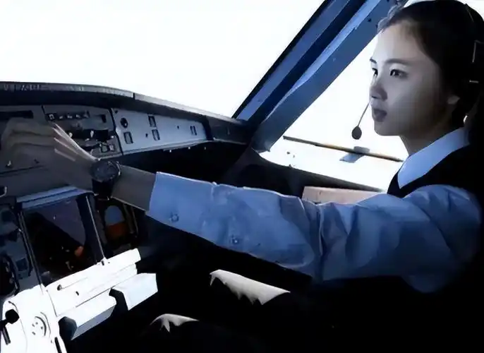 中国首位女机长伍倩玉:17岁开飞机,26岁当机长,巾帼不让须眉!
