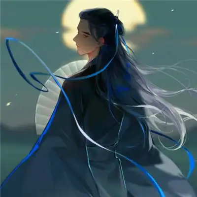 古风头像男背影高清好看_男生动漫头像_头像屋