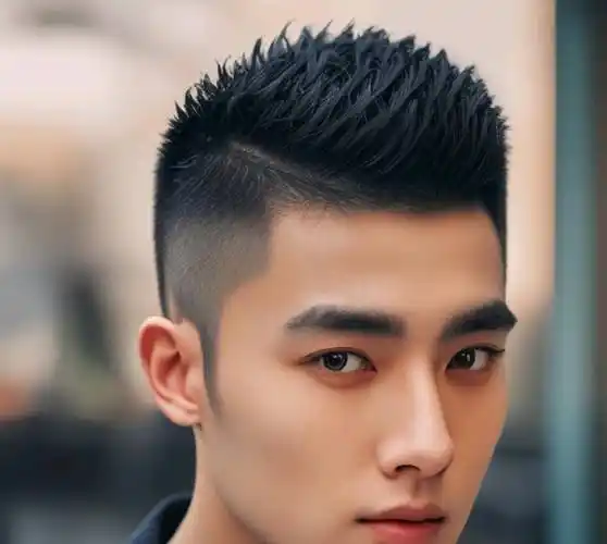 但最帅的是短边和时尚真和有型的精神_发型_男士_短发