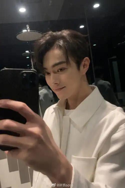 许凯开工自拍照