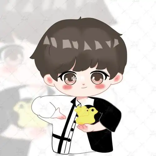 严浩翔文具小卡 #q版 #procreate绘画