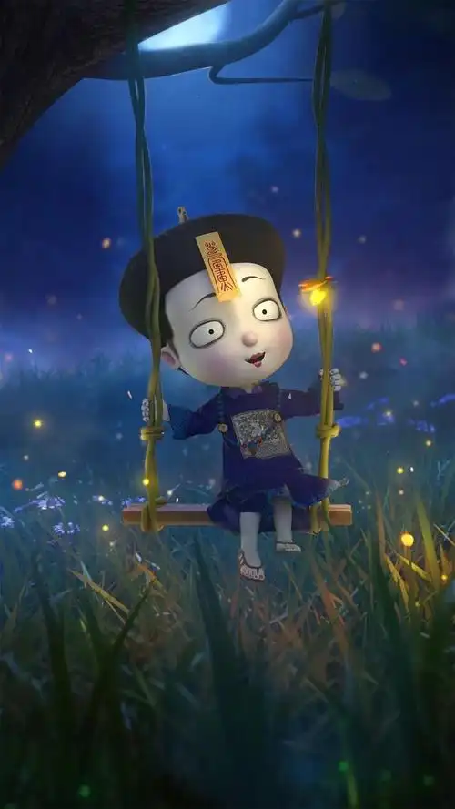 中国风小僵尸僵小鱼