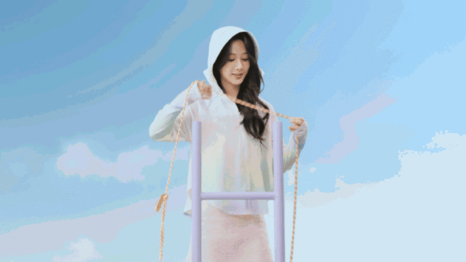 #更时尚的专业防晒衣##杨紫波司登防晒衣大片##波司登