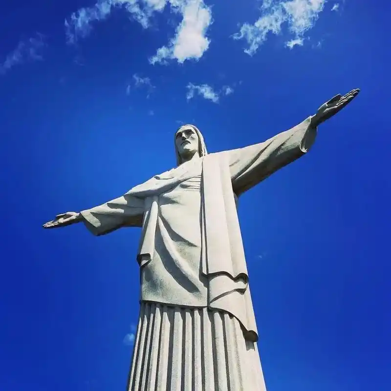里约热内卢基督像(cristo redentor)它是世界上 - 抖音
