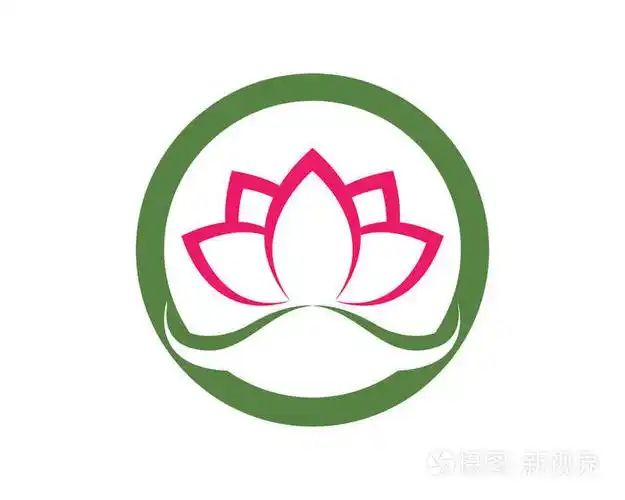 莲花花签收疗养, spa 和瑜伽.它制作图案矢量