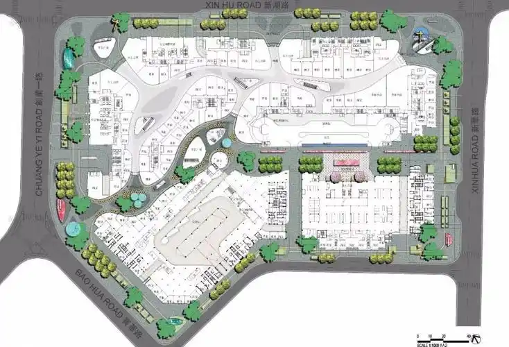 揭秘深圳最大mall商业景观设计全程深圳壹方中心