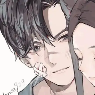 情侣头像动漫情头可爱一男一女唯美浪漫情侣高清微信头像图片