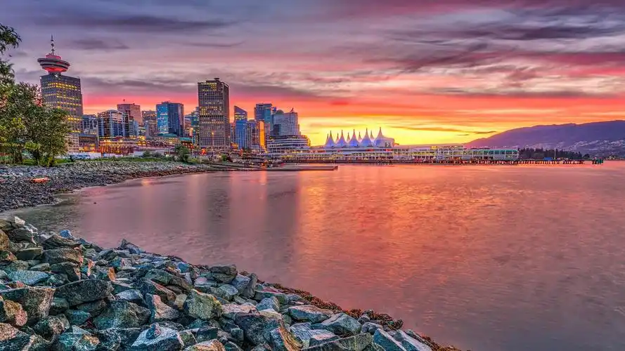 加拿大温哥华风景,高清图片,电脑桌面-壁纸族