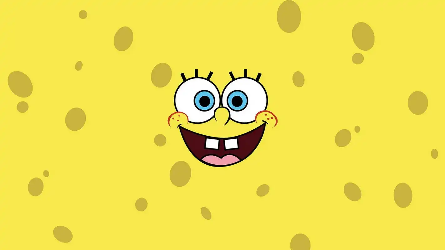 海绵宝宝可爱卡通高清桌面壁纸_卡通动漫_壁纸下载_美桌网