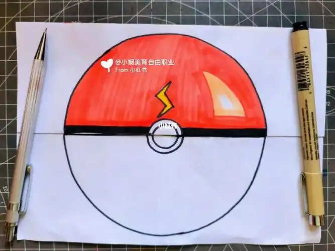 儿童画  #创意儿童画  #马克笔手绘  #马克笔 #精灵宝可梦  #精灵