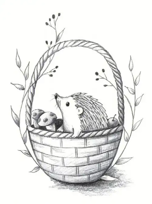 我的素描簿  #绘画  #铅笔  #素描  #呆萌  #可爱动物  #铅笔