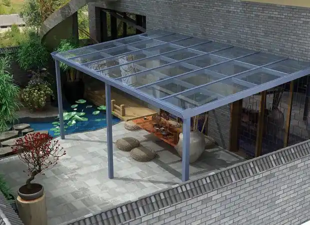 铝合金遮阳雨棚露台棚