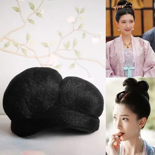 古装造型宋制清平乐皇后发髻古风风发冠影视同发包