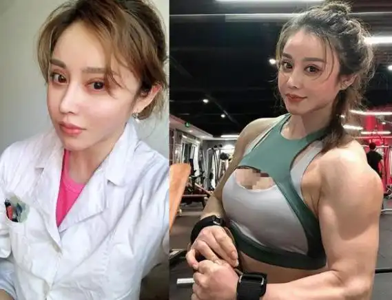女护士锻炼十几年,一身肌肉被称为"女版巨石强森",现在变怎样