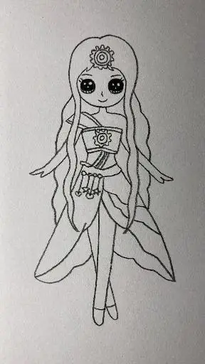 画光仙子白光莹