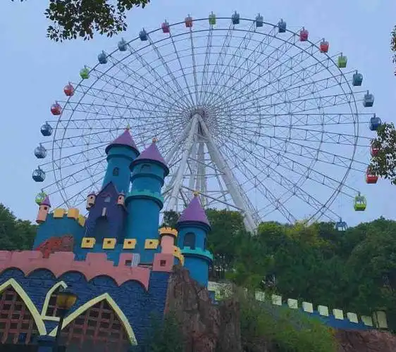 温州乐园-"里面玩的游乐设施还是很多的,就是太刺激了.