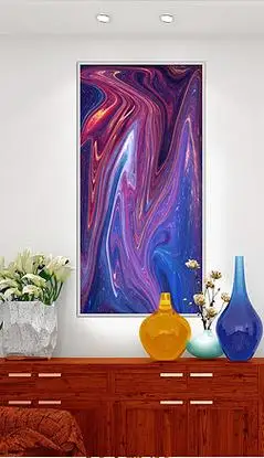 卧室墙体装饰画|彩色绚丽艺术抽象客厅卧室书房餐厅装饰挂画