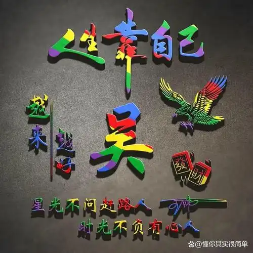 2024微信头像,姓氏头像,人生靠自己专属签名头像,请查收