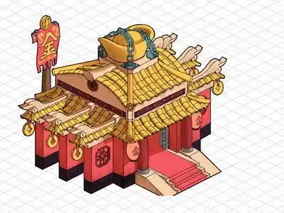 火石新作《西游q记》商标原画地图