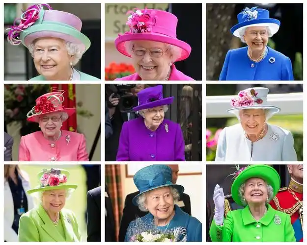 原创英国女王帽子大全