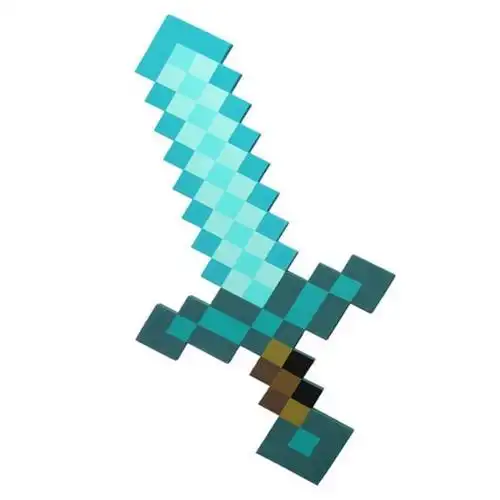 我的世界玩具 游戏周边泡沫剑附魔钻石剑游戏同款伍器装备儿童生日