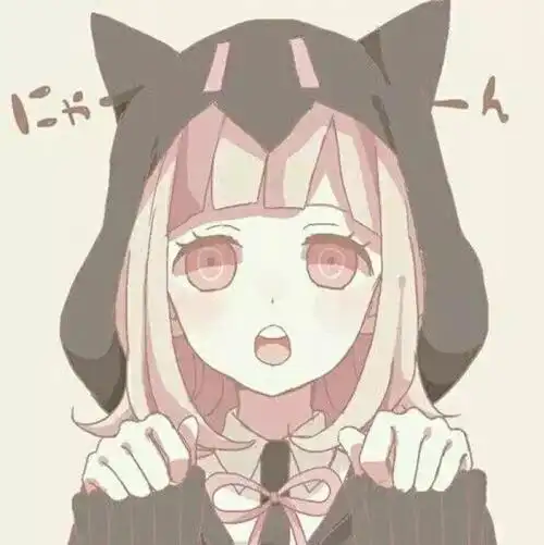 二次元卡通动漫 可爱 女生头像