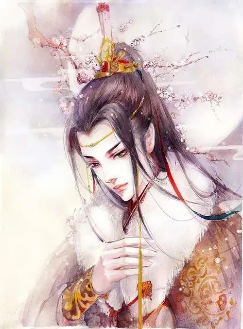 英俊帅气的古风美男手绘插画-动漫频道-手机搜狐