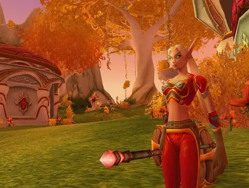 魔兽资料片新种族血精灵大量截图公开(5)_游戏新闻_魔兽世界_网络游戏