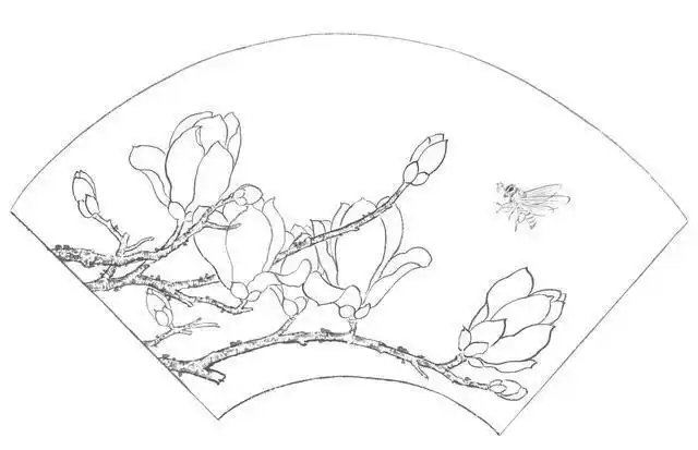 零基础工笔画教程:玉兰花的工笔画法,喜欢国画的都快来临摹吧