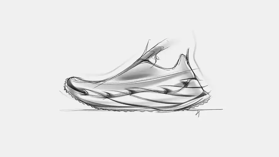 p,草图,渲染,创意,鞋类,手绘