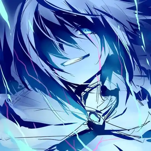 求一张动漫图片 要那种射线或者光线下造成脸阴暗面那种照片 比如这种