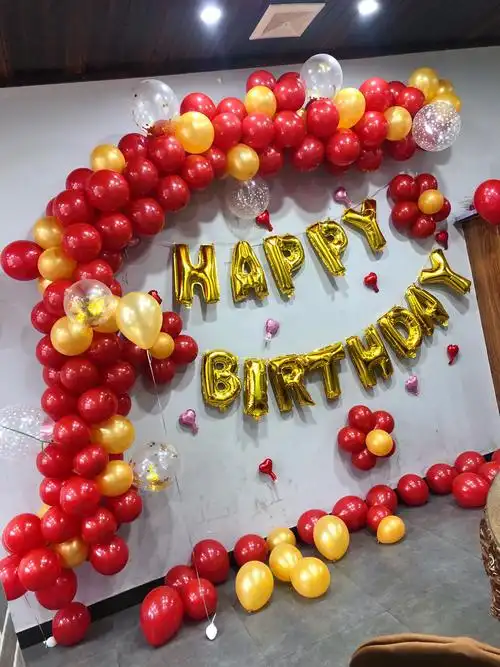 生日气球布置